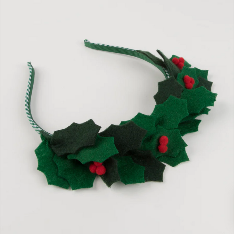 Meri Meri Felt Holly Headband