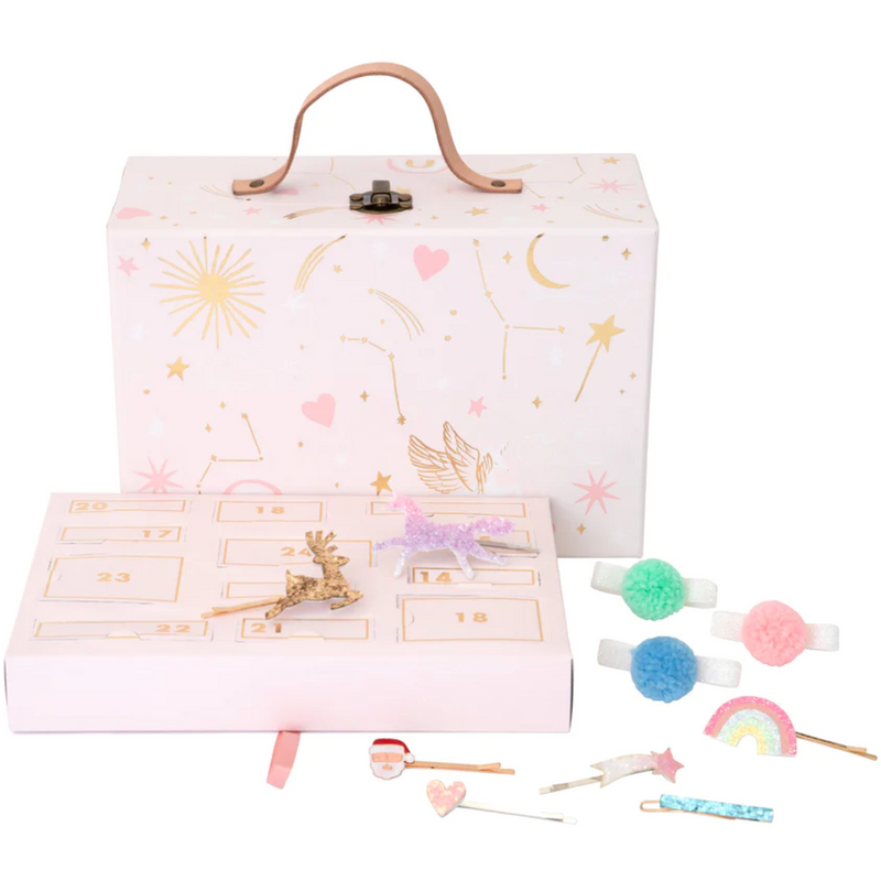 Meri Meri Hair Accessories Advent Calendar Suitcase