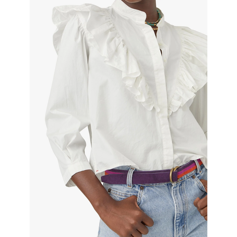 Xirena Callie Top Washed White