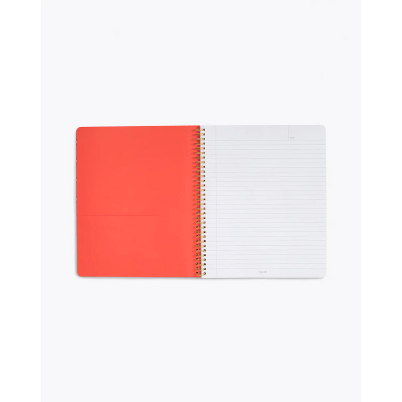 Ban.do Rough Draft Large Notebook, Las Flores