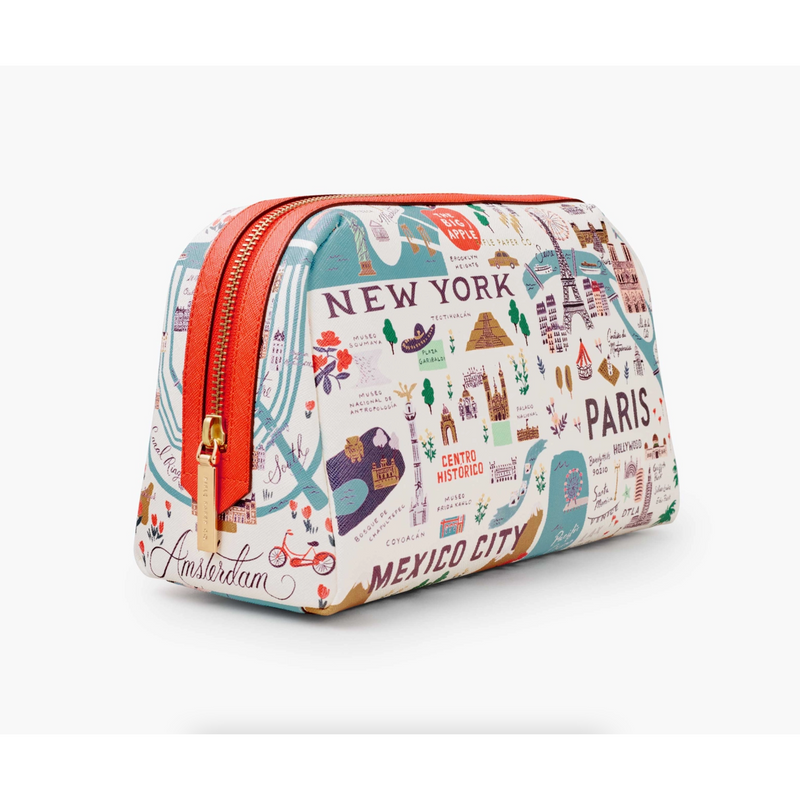 Rifle Paper Co. Bon Voyage Large Cosmetic Pouch