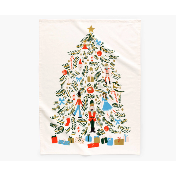 Rifle Paper Co. Christmas Tree Tea Towel