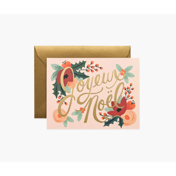 Rifle Paper Co. Joyeux Noel Card
