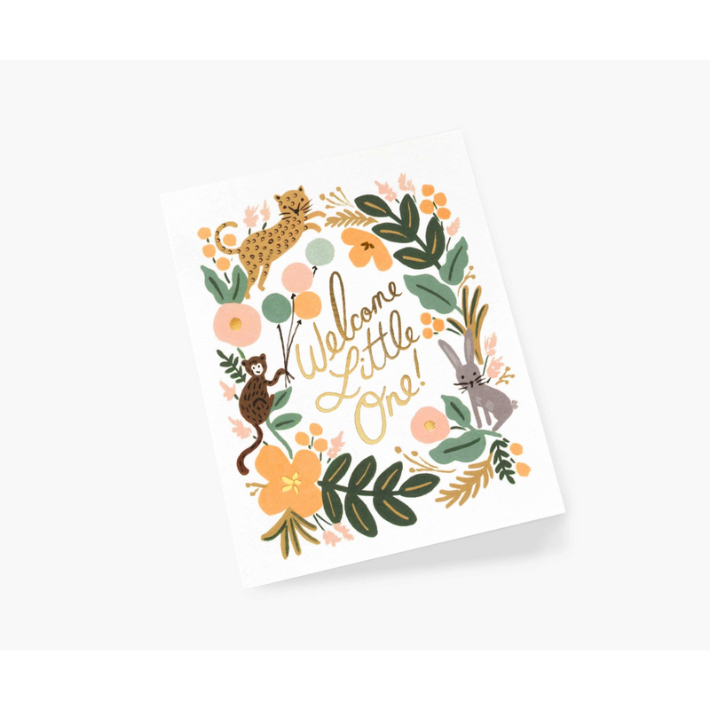 Rifle Paper Co. Menagerie Baby Card