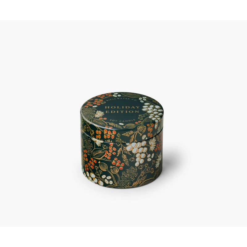 Rifle Paper Co. Holiday 3 oz Tin Candle