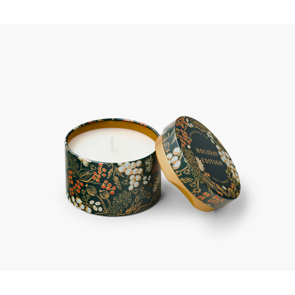 Rifle Paper Co. Holiday 3 oz Tin Candle