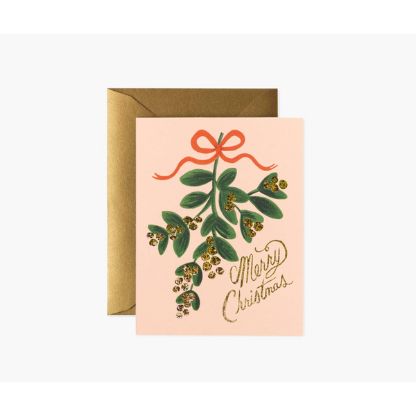 Rifle Paper Co. Mistletoe Christmas Card
