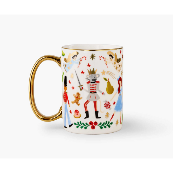Rifle Paper Co. Nutcracker Porcelain Mug