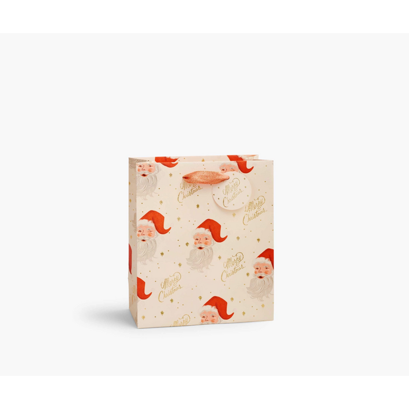 Rifle Paper Co. Santa Gift Bag