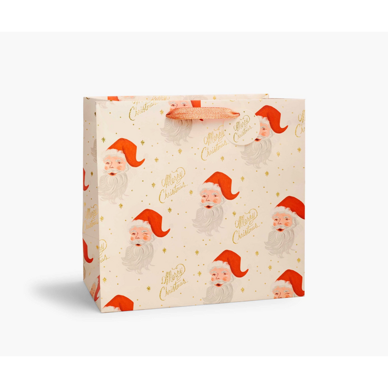 Rifle Paper Co. Santa Gift Bag