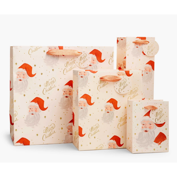 Rifle Paper Co. Santa Gift Bag