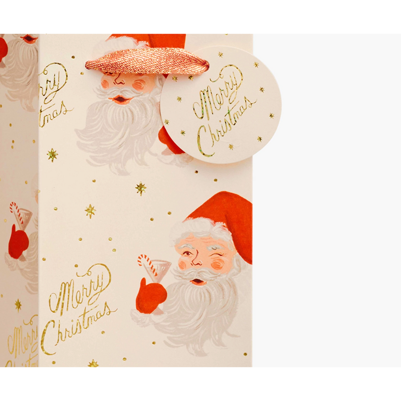 Rifle Paper Co. Santa Gift Bag