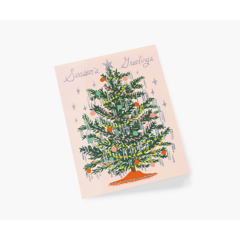 Rifle Paper Co. Tinsel Tree Card