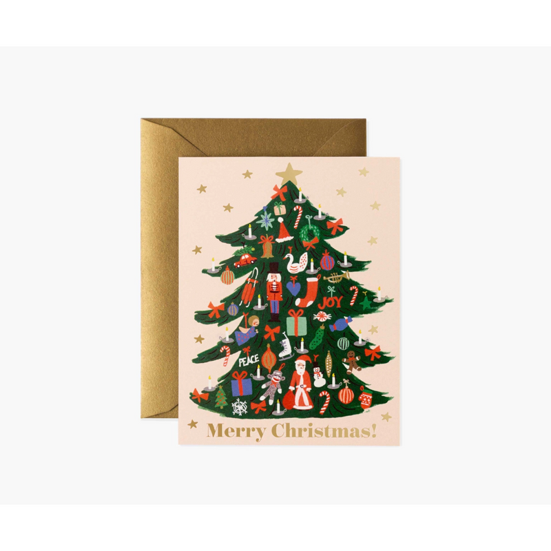 Rifle Paper Co. Trimmed Tree Card