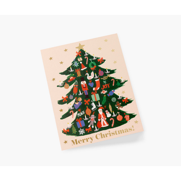 Rifle Paper Co. Trimmed Tree Card