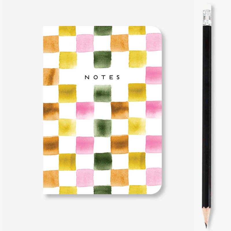 Abigail Jayne Design Checkerboard Mini Notebook
