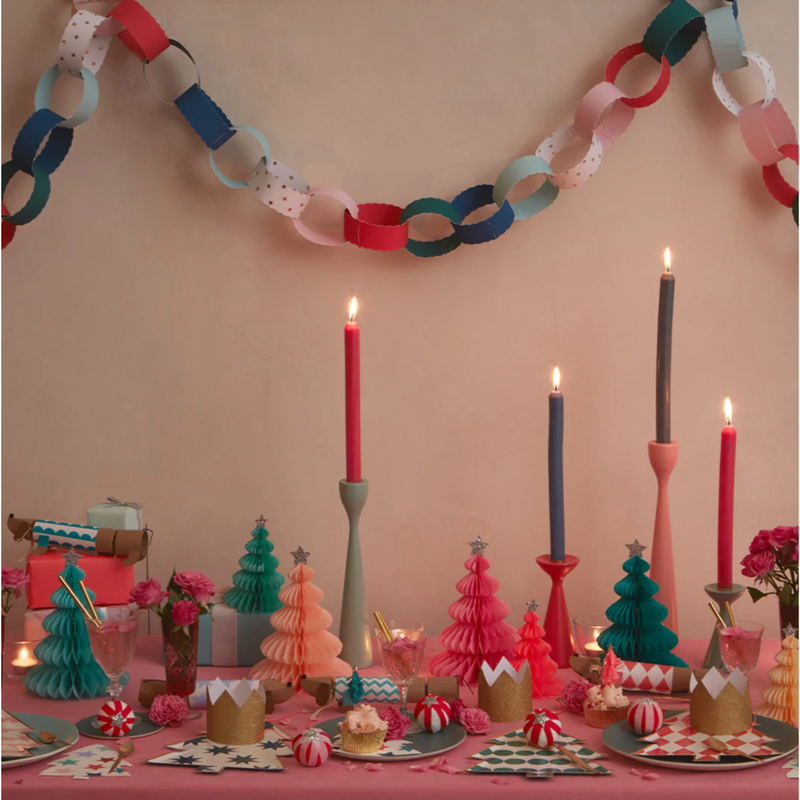 Meri Meri Patterned Christmas Tree Plates