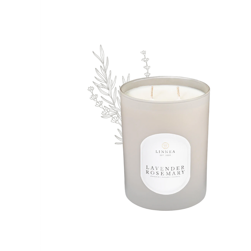 Double Wick Lavender Rosemary