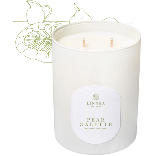 Linnea's Lights Pear Galette 2-wick