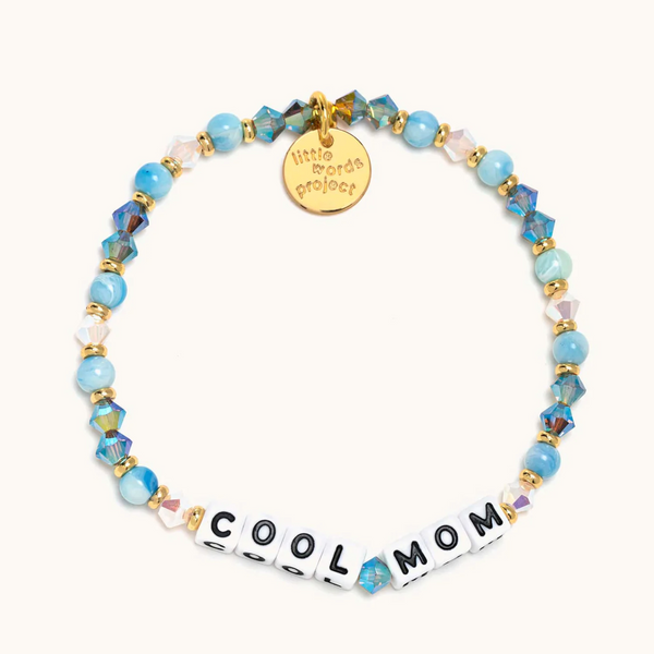 Little Words Project Mom Life - Cool Mom - Blue Ice