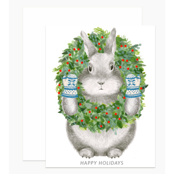 Dear Hancock Bunny Wreath