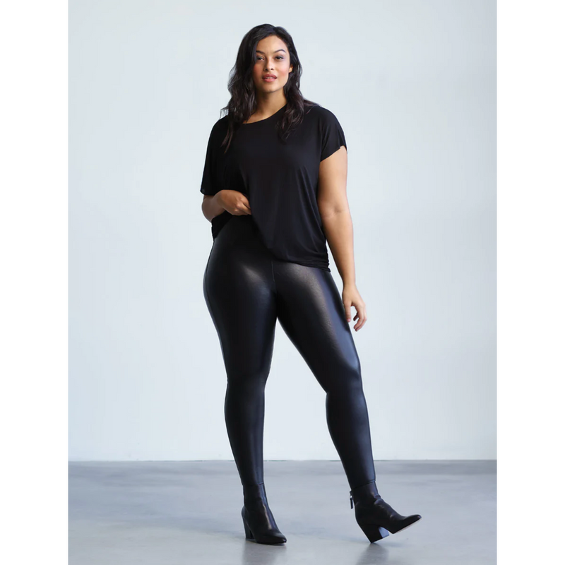 Commando Faux Leather Legging Black