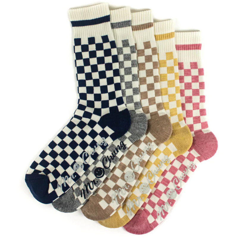 November 19 Mr. Chung Checker Socks