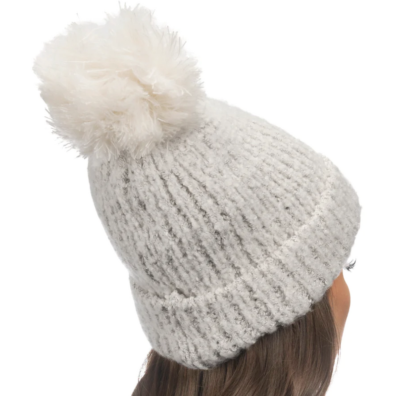 Lemon Snow Storm Beanie White / Grey