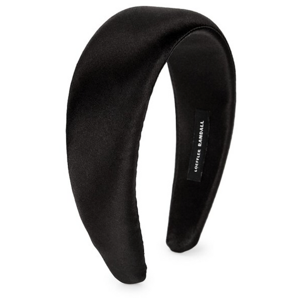 Loeffler Randall Bellamy Oversized Headband Black