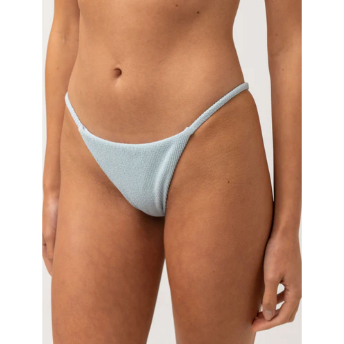 Rhythm Isla Rib String Pant Cool Blue