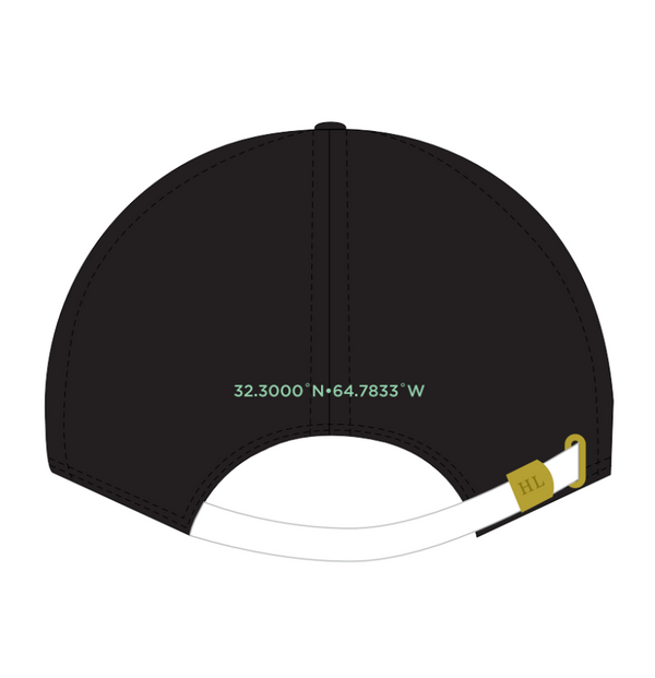 Hat Bermuda Black/Light Green