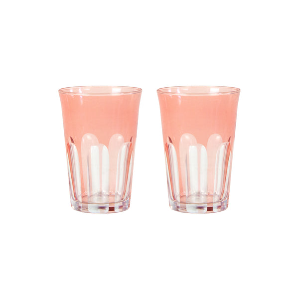 Sir|Madam Rialto Glass Tumbler Kitten (Light Red)