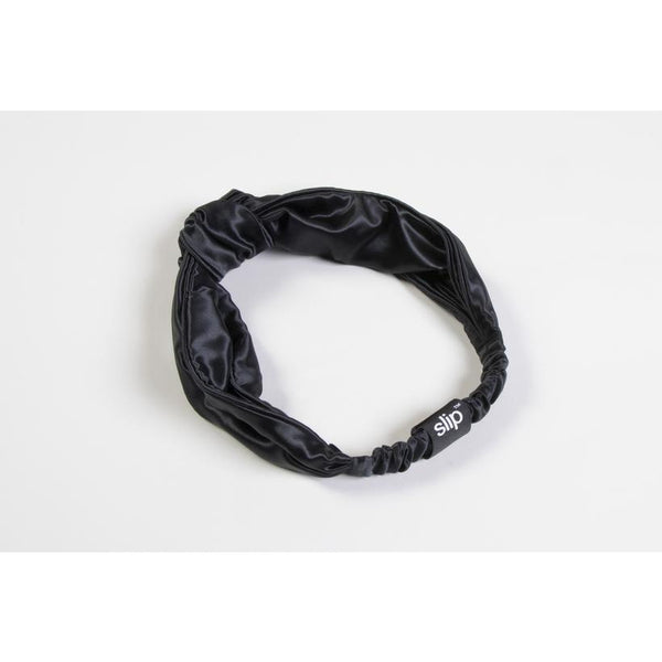 Slip Headband Knot Black