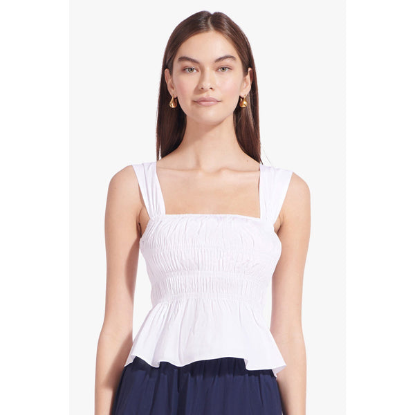 Staud Ida Top White
