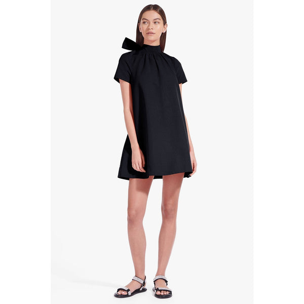 Staud Ilana Mini Dress Black