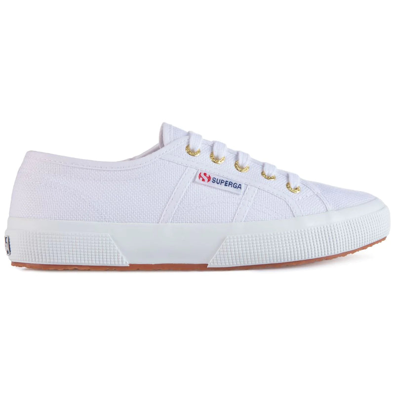 Superga 2750-COTU Classic White/Gold Sneaker