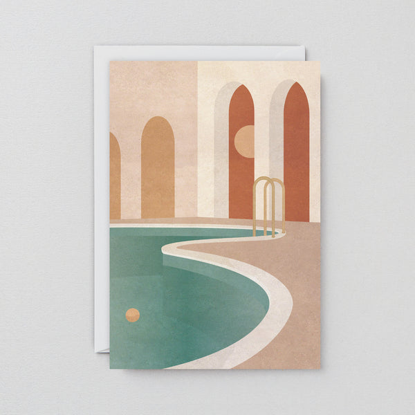 The Wrap Pool with Arches Art Card