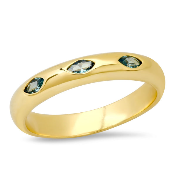 Tai Ring - Three Stone Gold