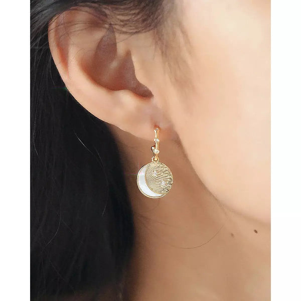 Tai Inlay drop earrings