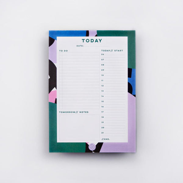 The Completist Melbourne Daily Planner Pad