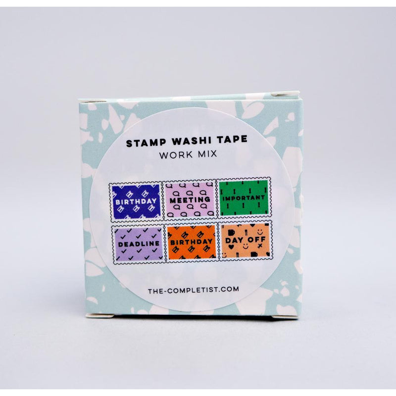 The Completist Work Mix Stamp Washi
