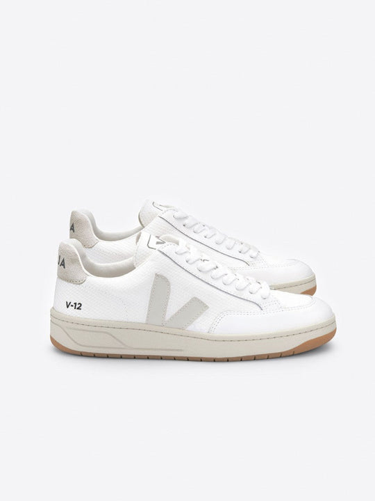 VEJA V-12 B-Mesh White Natural