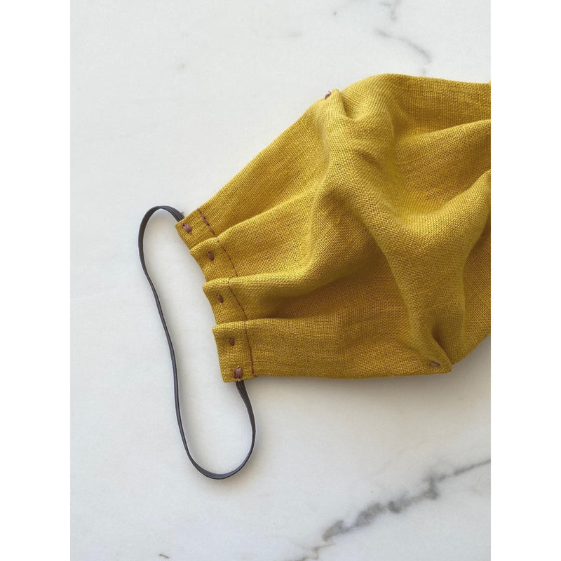 VILDBLUME The Face Mask in Flax Linen TODDLER