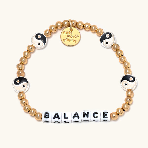 Little Words Project Lucky Symbols-Balance-Gold Filled