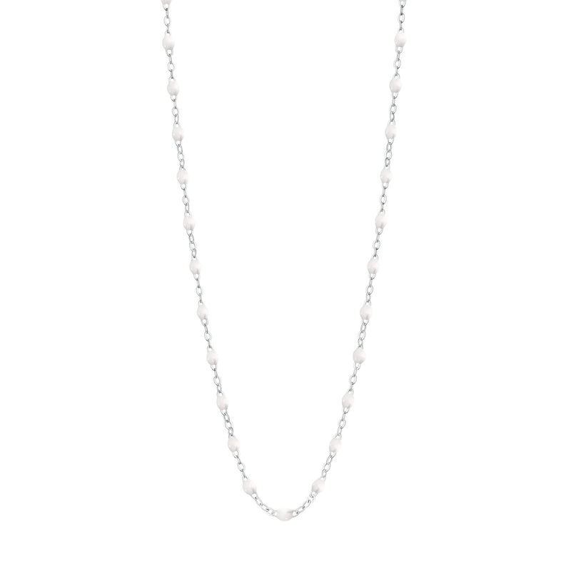 Gigi Clozeau 18K Classic Necklace 34" White Gold