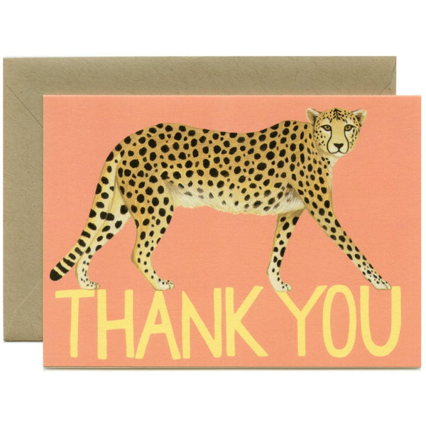 Yeppie Paper Cheetah Thank You