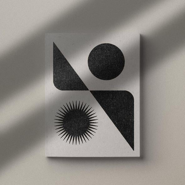 Real Fun, Wow Lunar Solar Print