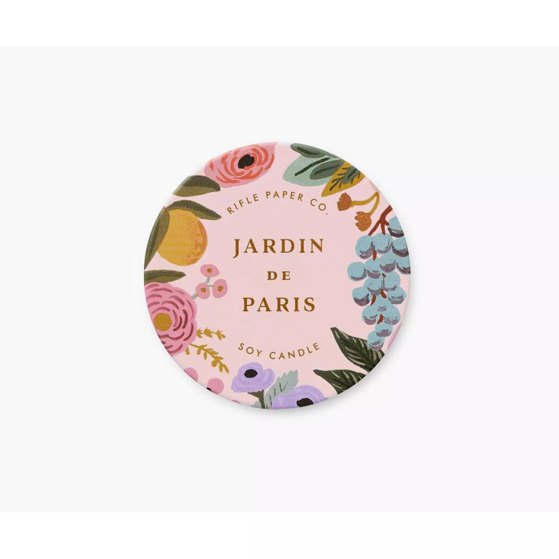 Rifle Paper Co. Jardin de Paris 3 oz Tin Candle