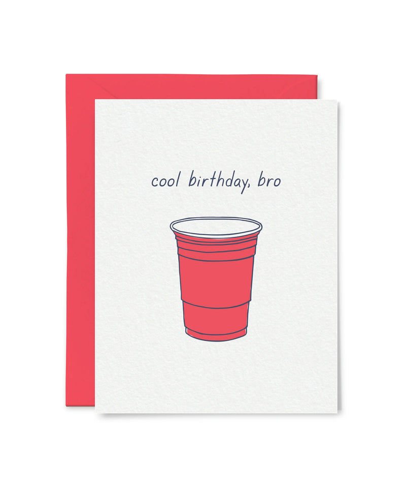 Tiny Hooray Cool Birthday, Bro Card