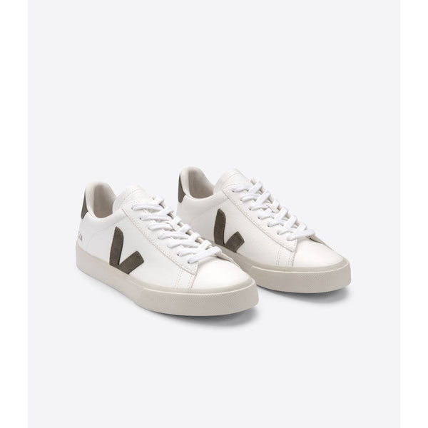 Veja Fair Trade Campo Chrome Free Extra-White Kaki